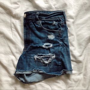 American Eagle High Waisted Jean Shorts